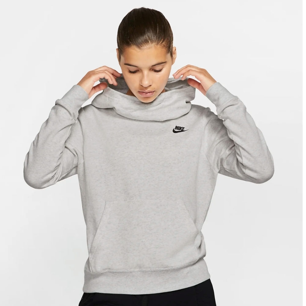 Nike cowl neck hoodie